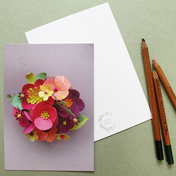 Flower Power - carte postale